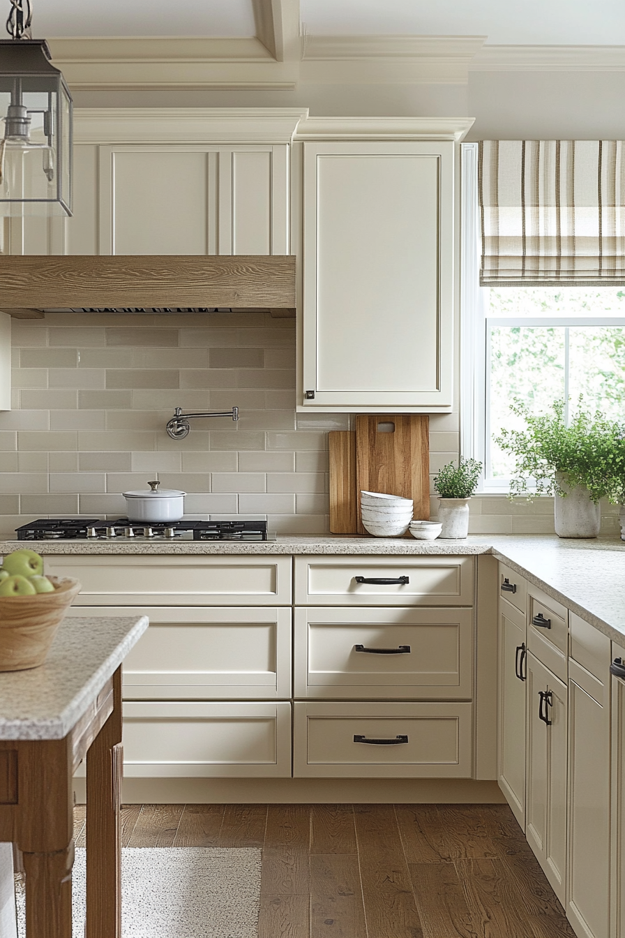 Neutral Palette Kitchen: Calm, Elegant, Serene Space