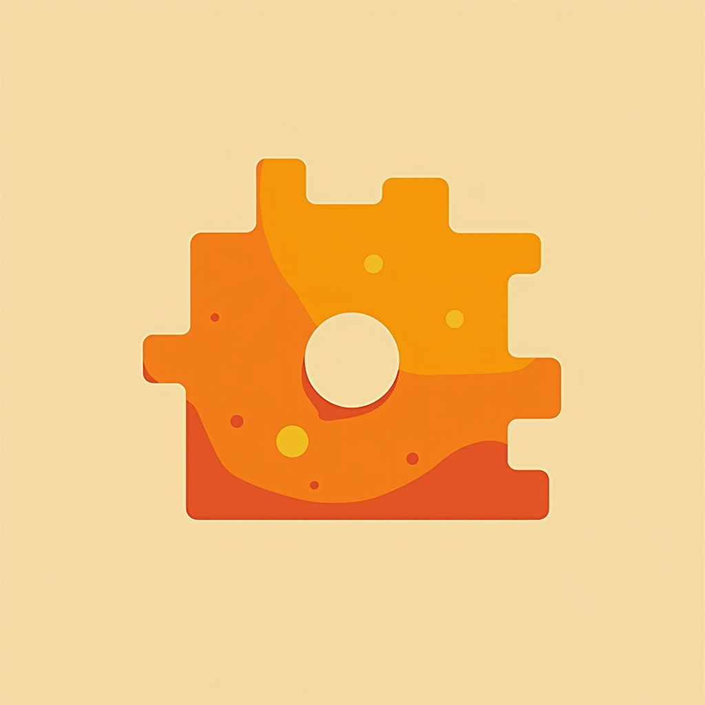 Orange Wall Kids Toy Company Logo