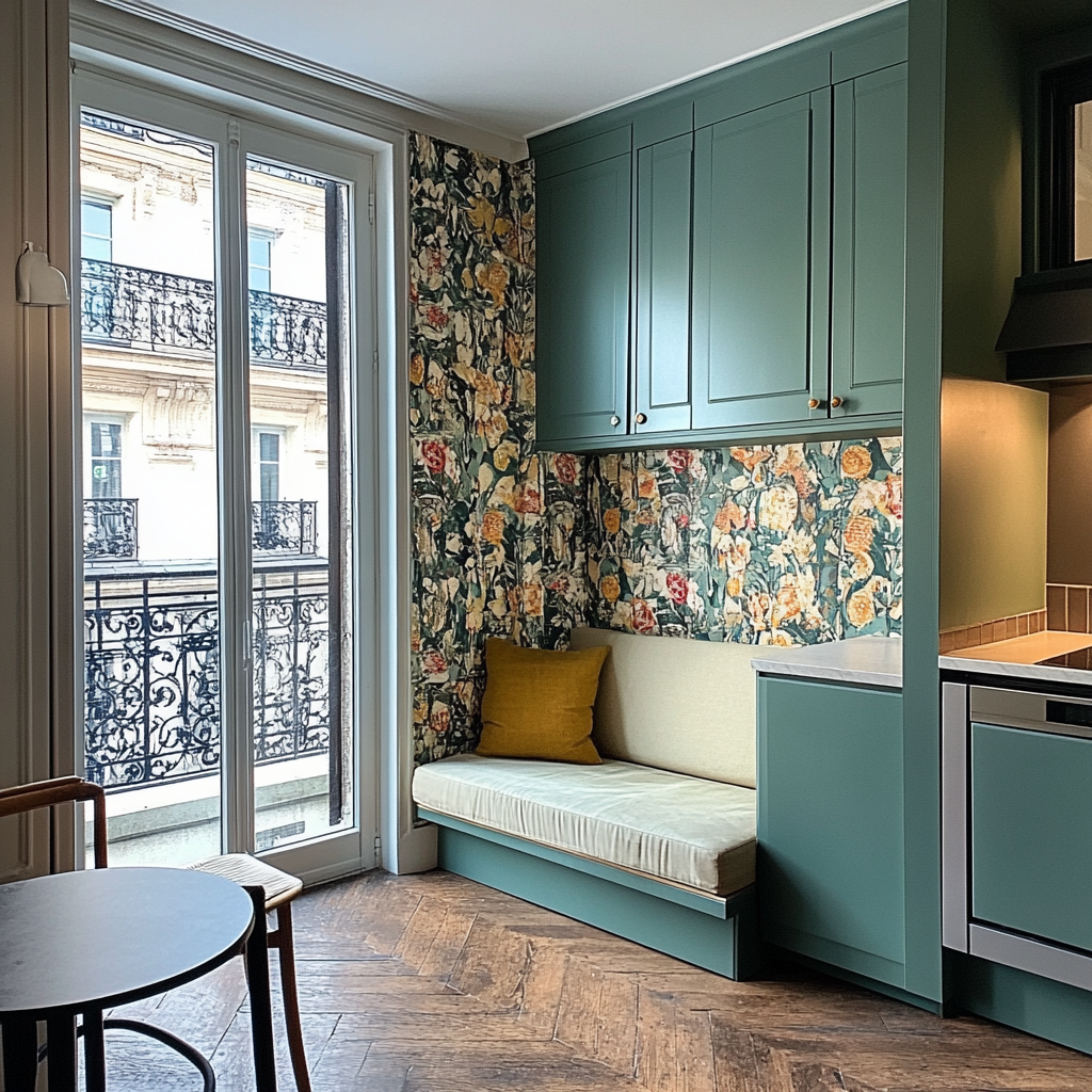 Parisian Studio in Montmartre with Modern Décor 