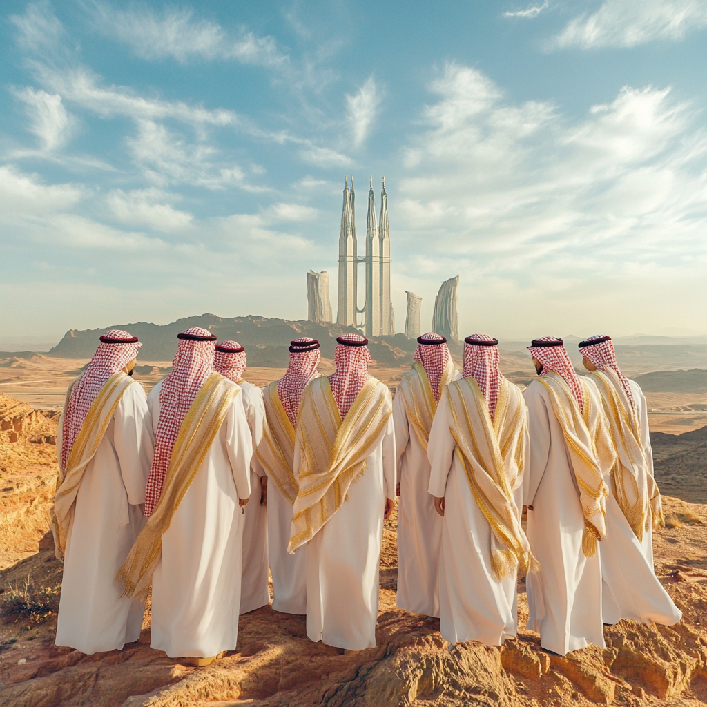 People in traditional clothing celebrate National Day with pride.