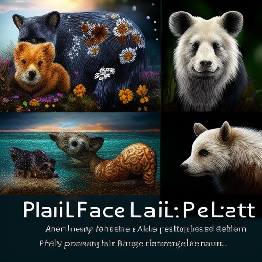 PiecefulMomentsArt store banner with jigsaw puzzles of animals, nature, landscapes