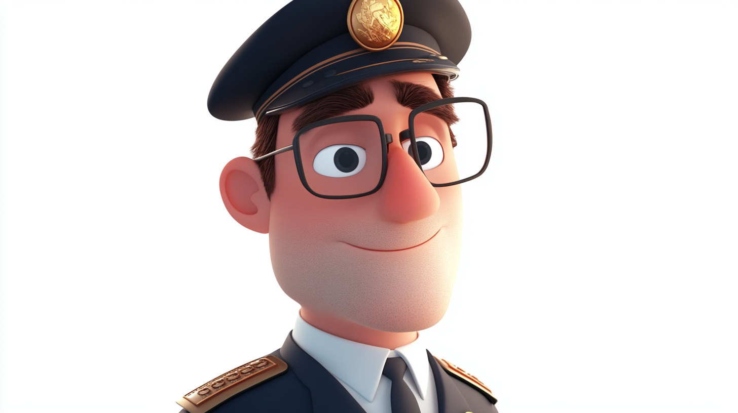 Pilot Trying to Address Safety Issue: A Pixar Avatar.