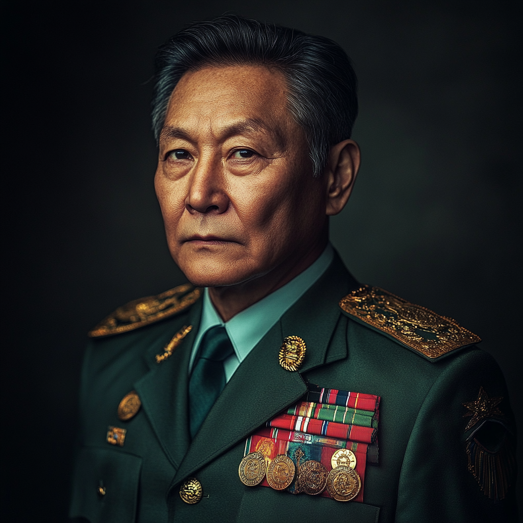 Portrait of General Ahn Jung-geun in GQ Magazine.