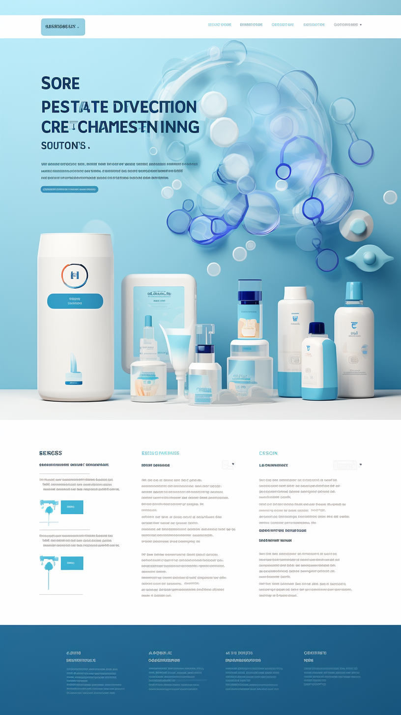 Landing Page Design for Korean Medical Shopping Mall