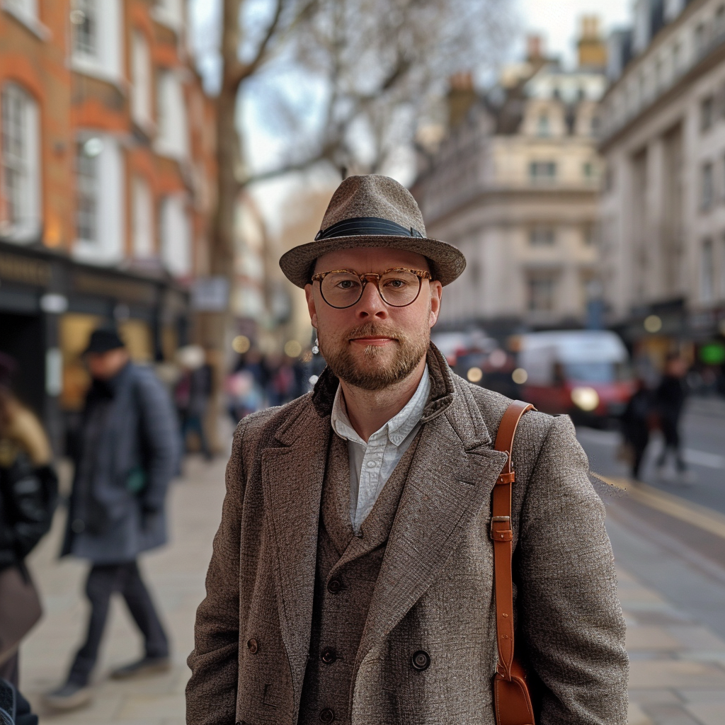 Professor Riley Grant's Casual Trip to London