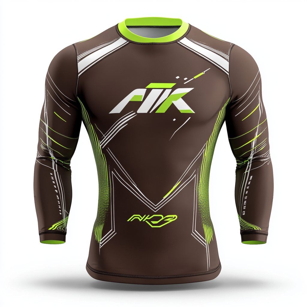 Race car themed compression shirt template design.