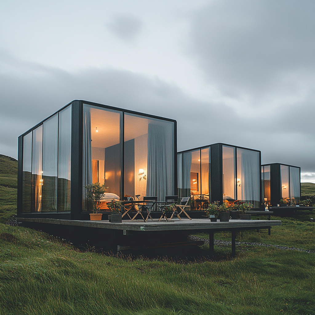 Rectangular B&B Hotels in Vast Grassland