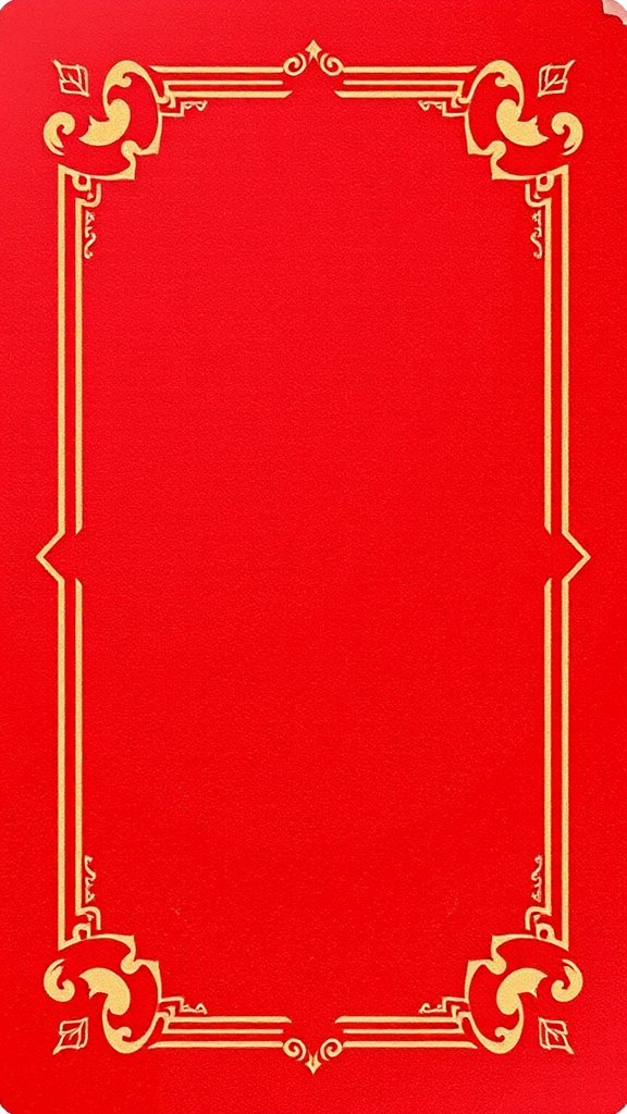 Red Textured Border for Card Game Cards