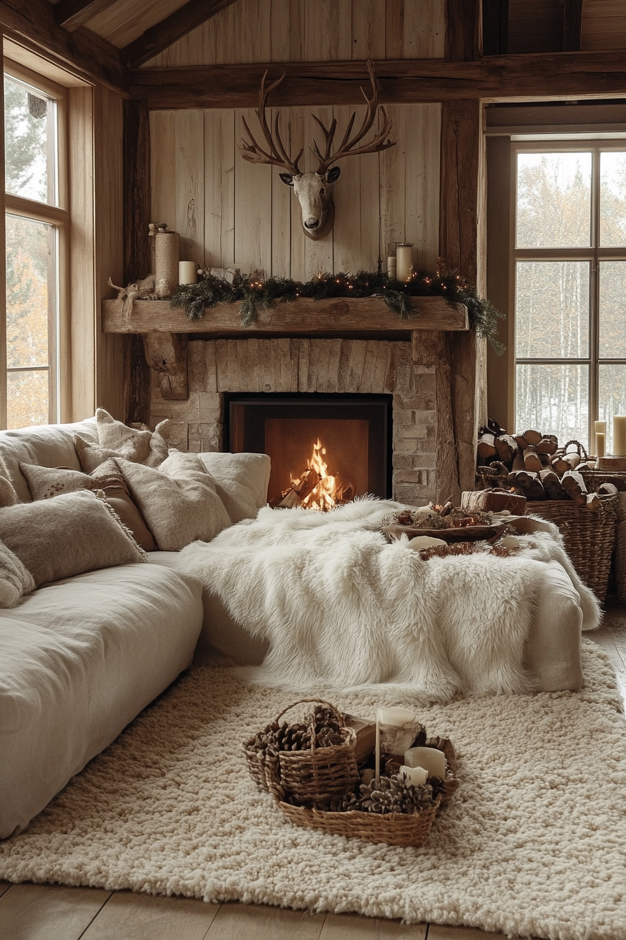 Reindeer-themed Christmas Family Space