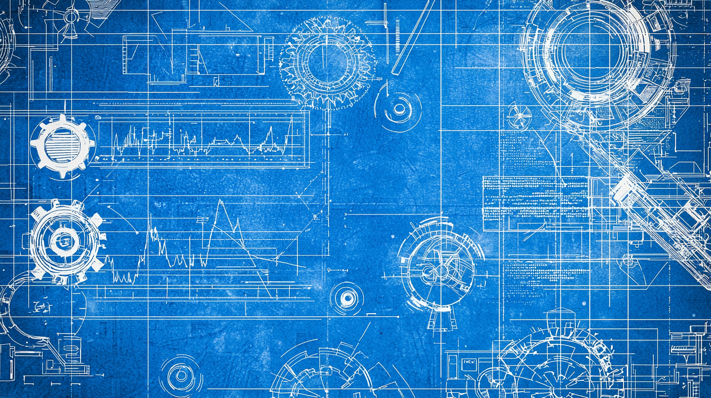 Retro-Futuristic Finance Blueprint