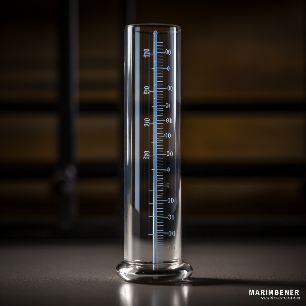 Rising mercury in sleek dual-temperature thermometer