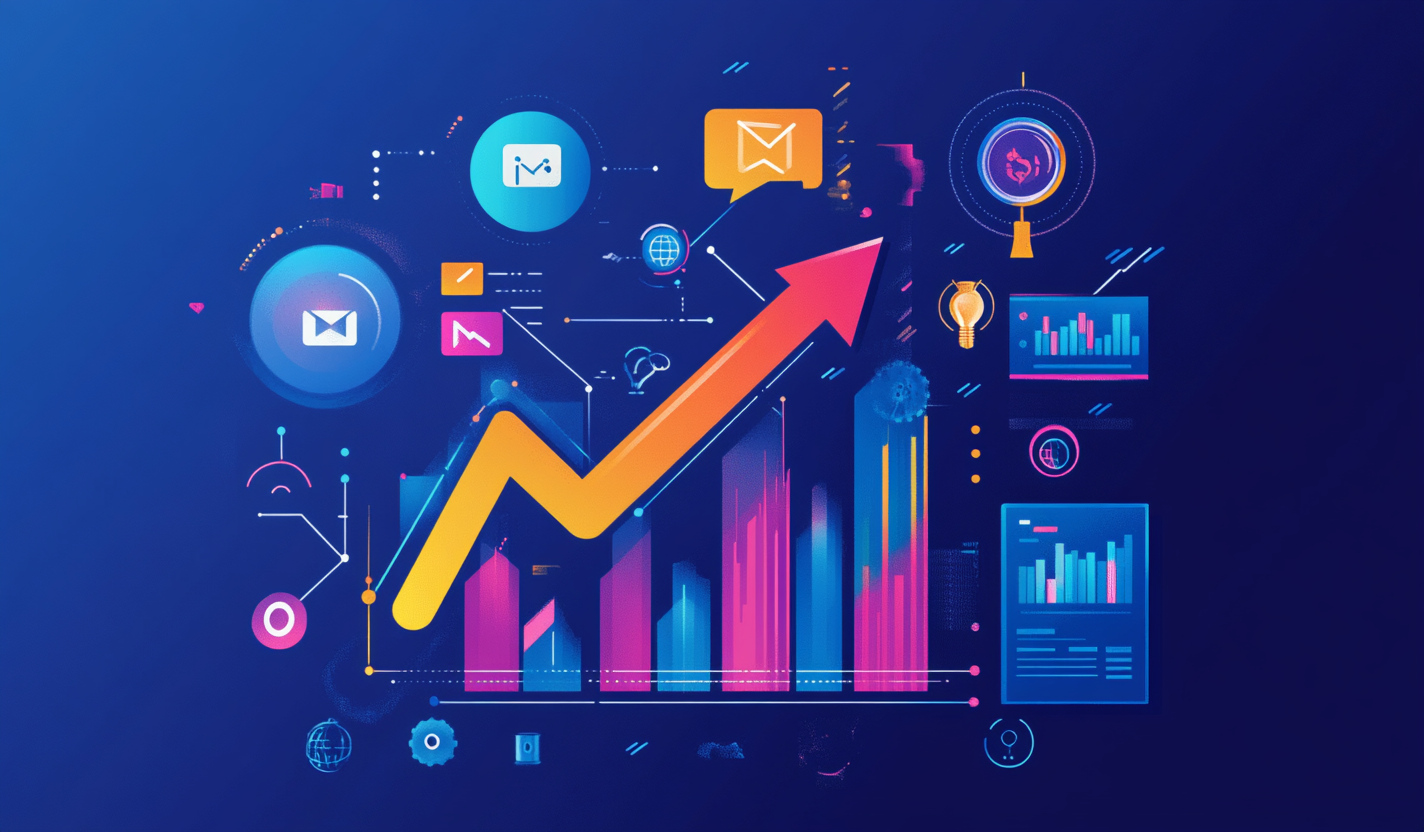 SEO-driven website growth with analytics, keywords, and links.