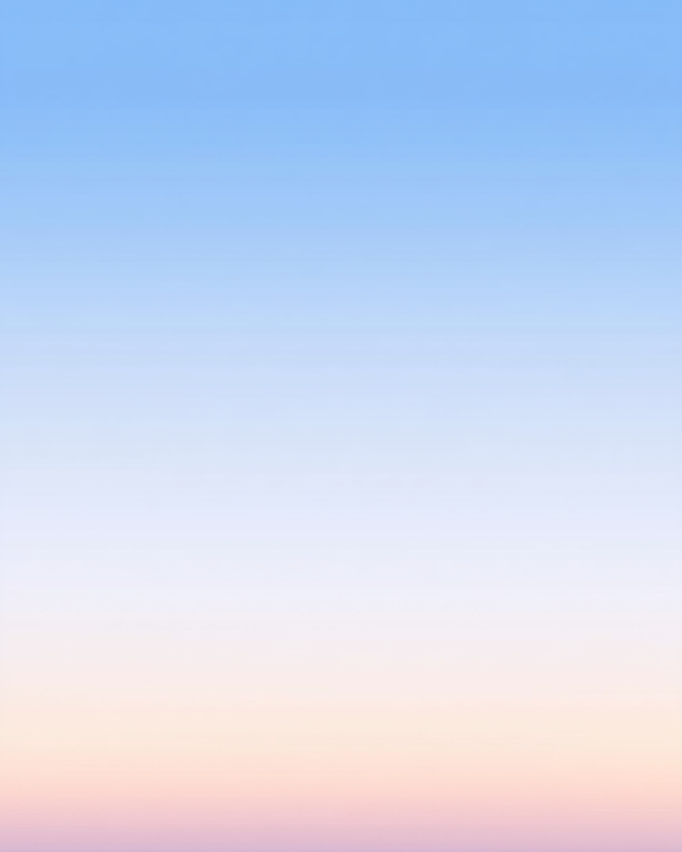 Sky gradient, calm mobile wallpaper, no clouds, serene.