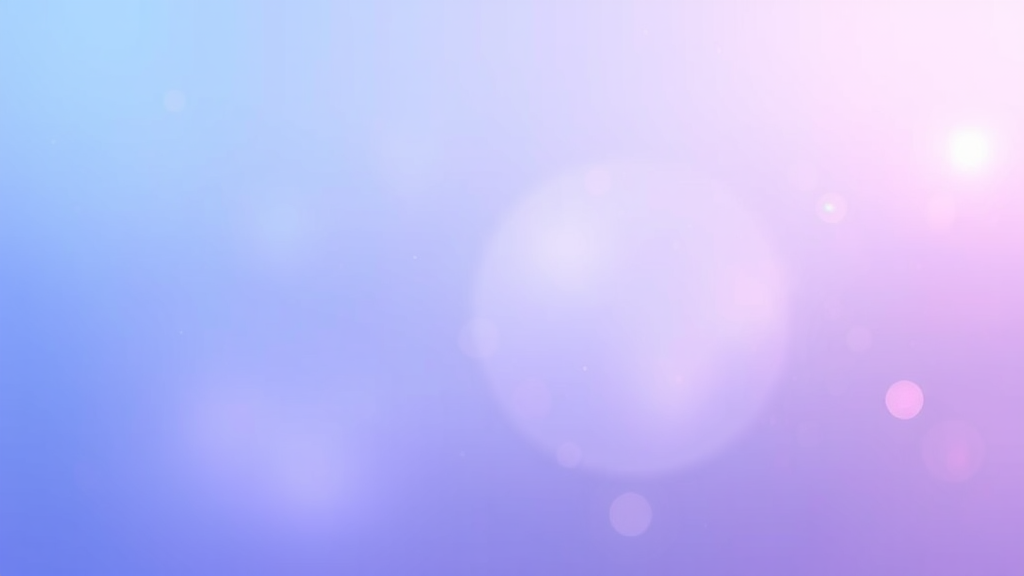 Soft, ethereal gradient in deep blue to light purple.