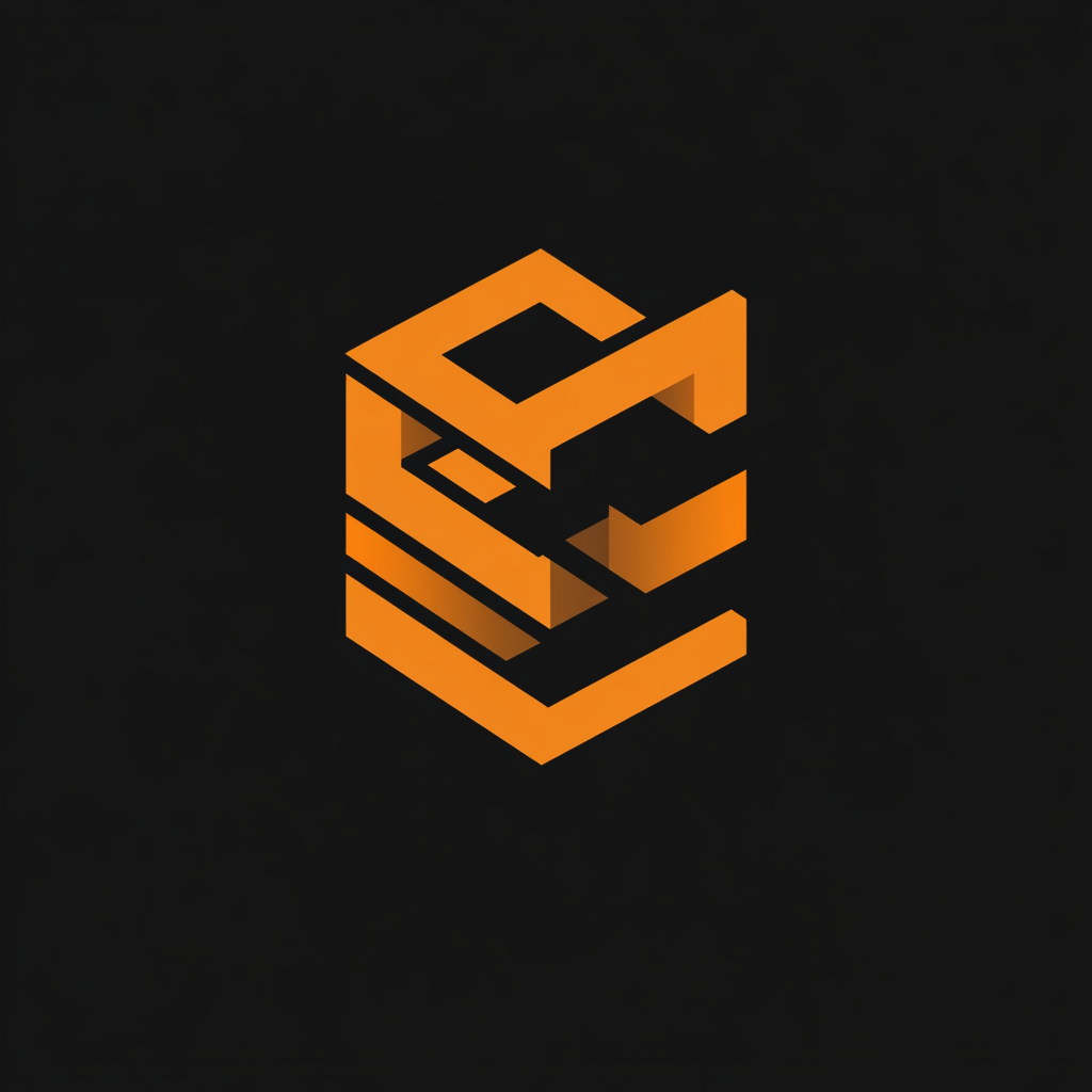 Sophisticated logo for Elite Constructors emphasizing 'EC' in design.