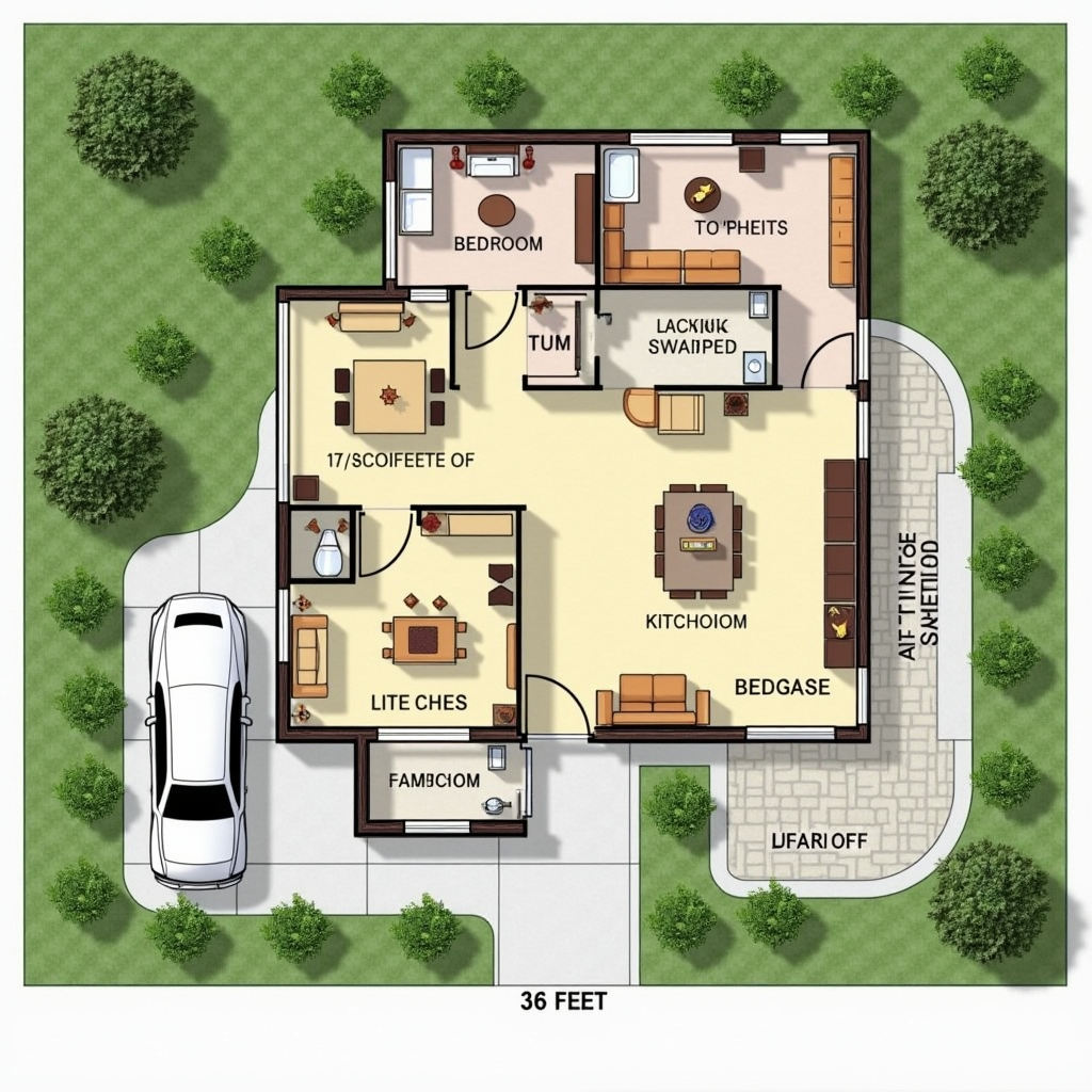 South-Facing Two-Floor House with Ample Bedrooms