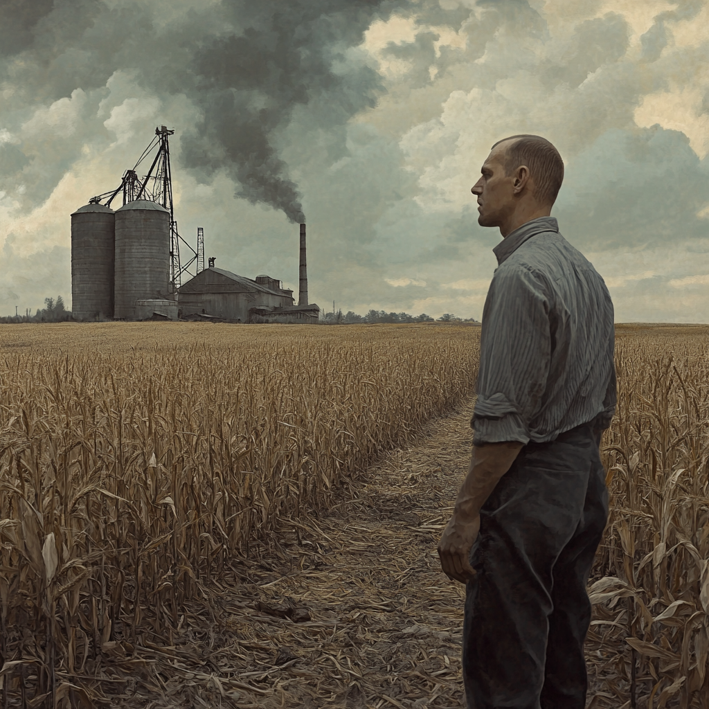 Soviet-era Farmers in 1930s: Hauntingly Surreal Scene, Despair, Starvation