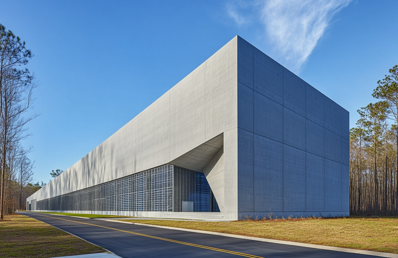 Steven Holl's Powerful Data Center Building Design