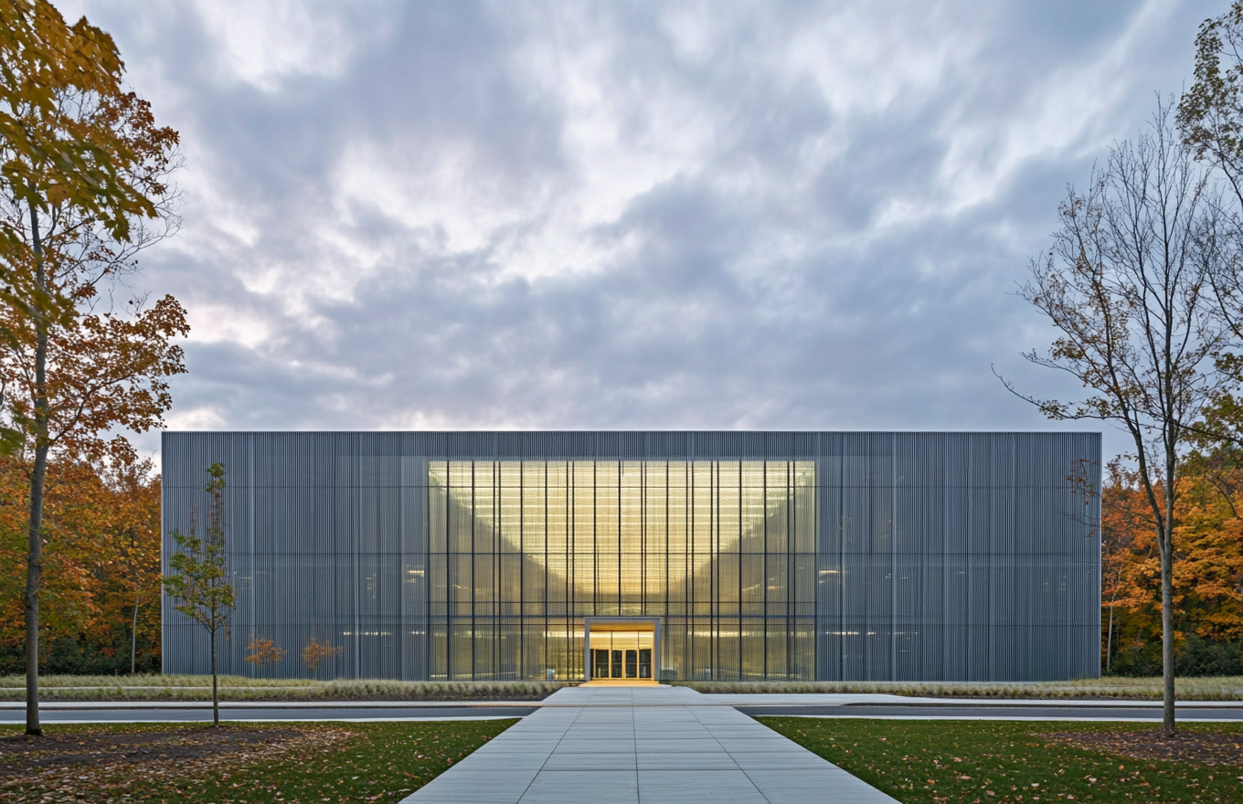 Steven Holl's Powerful Data Center Building