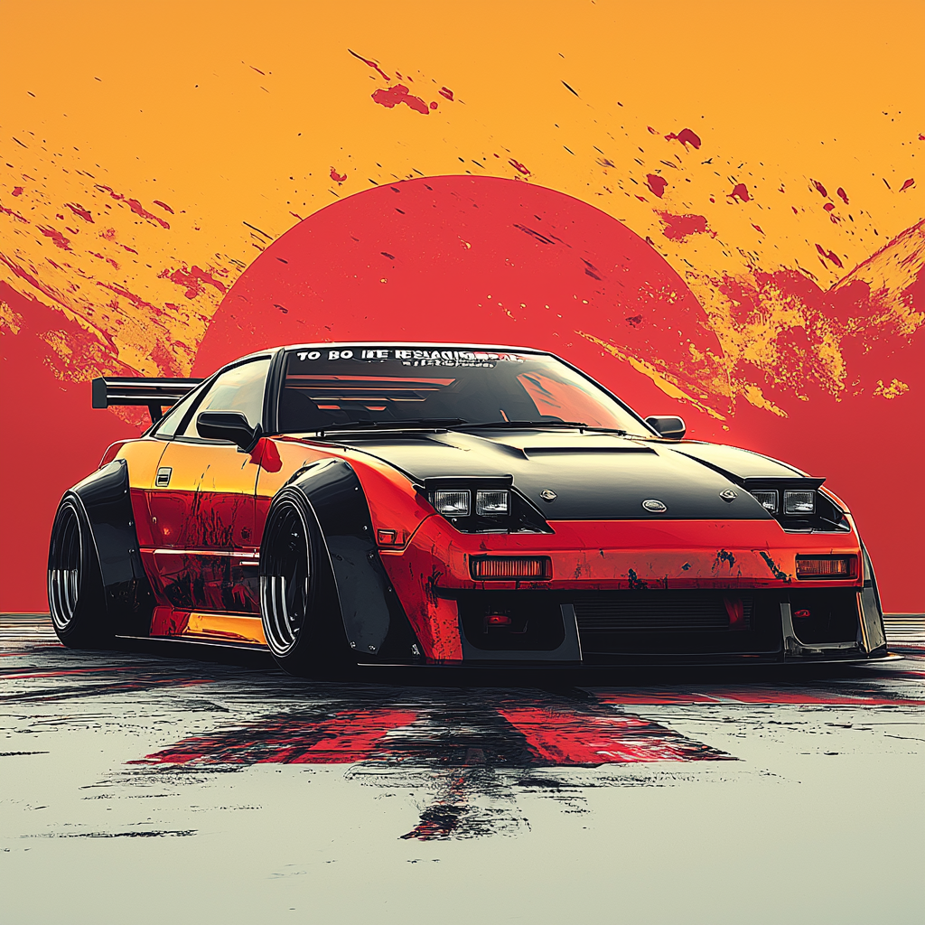 Street Racer Tuner Magazine Cover with Nissan 300ZX.