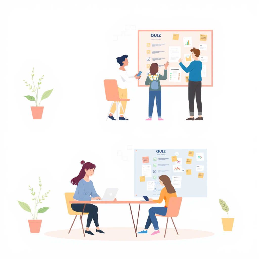 Students Collaborating and Brainstorming in Study Session