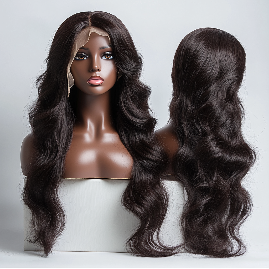 Stylish Lace Wig for Black Women on Display