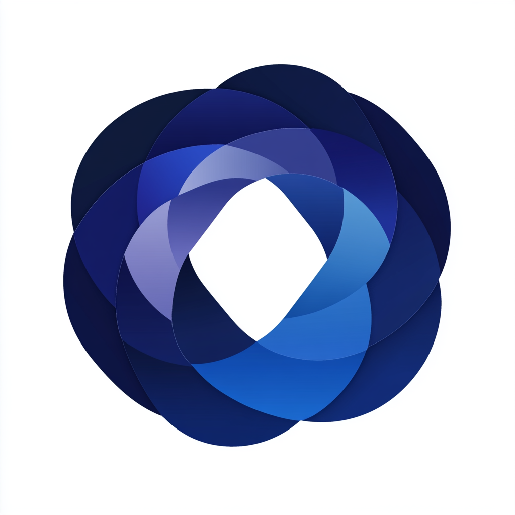 Symbol for Early Adopter app: indigo on white.