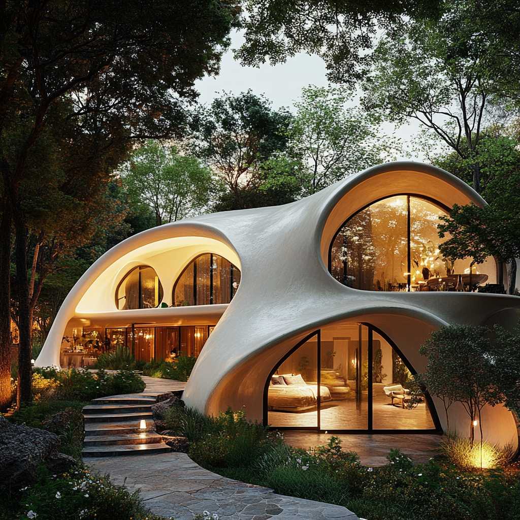 Star Wars-inspired mushroom house