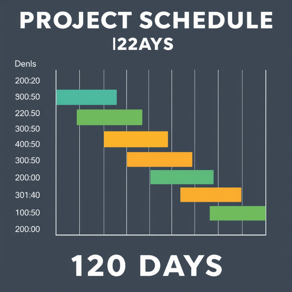 The 120 Day Project Schedule