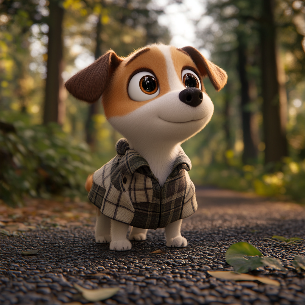 The Adventure-Ready Disney Dog in Nature