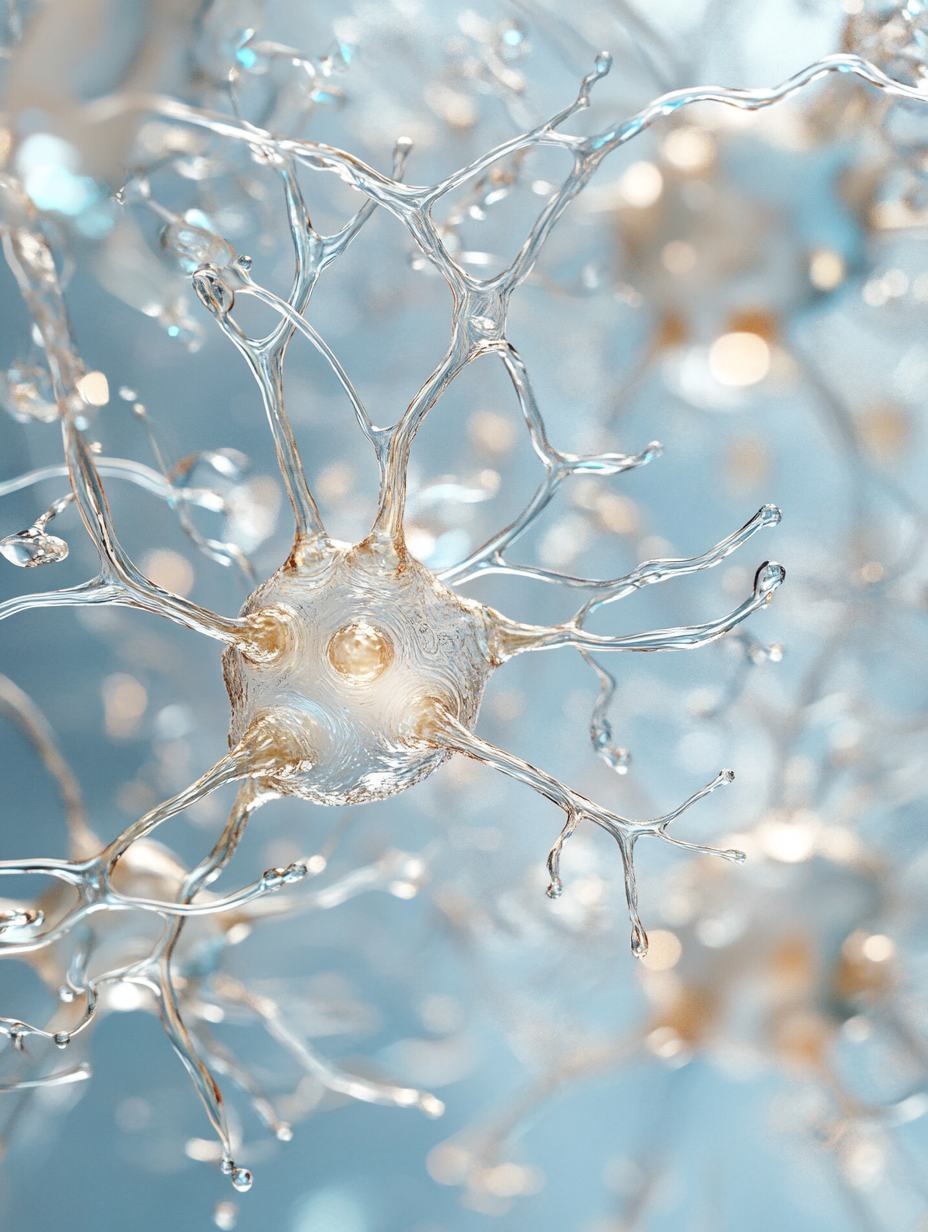 The Brain Neurons Stabilized by OXETOL Visualization