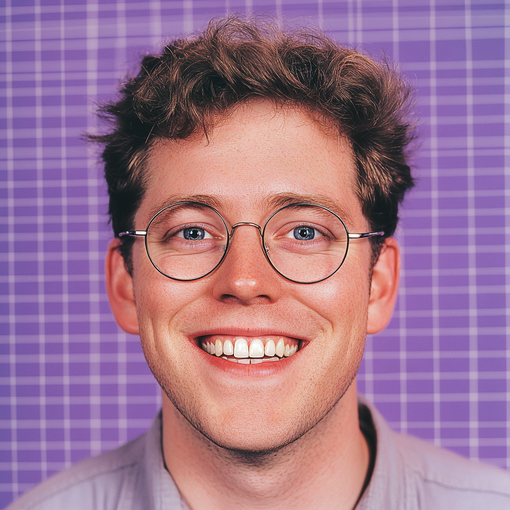 The Cheerful Tech Guy from a '90s Magazine