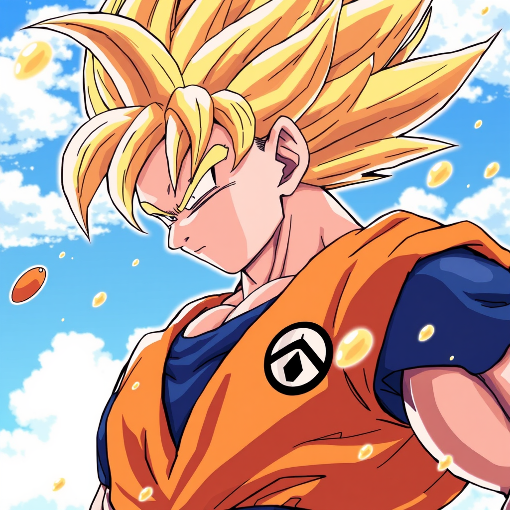 The Dragon Ball Z Goku Character