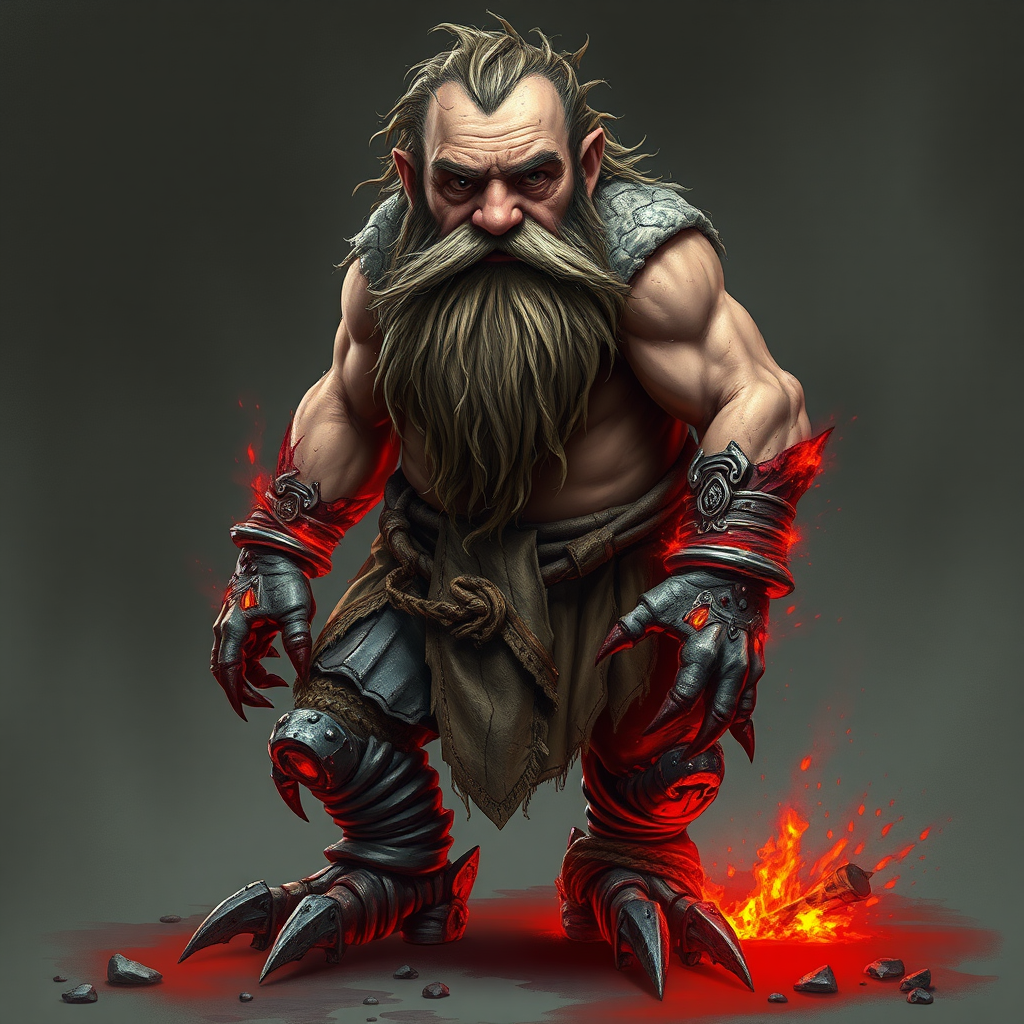 The Dwarf Miner with Twisted, Magical Legs