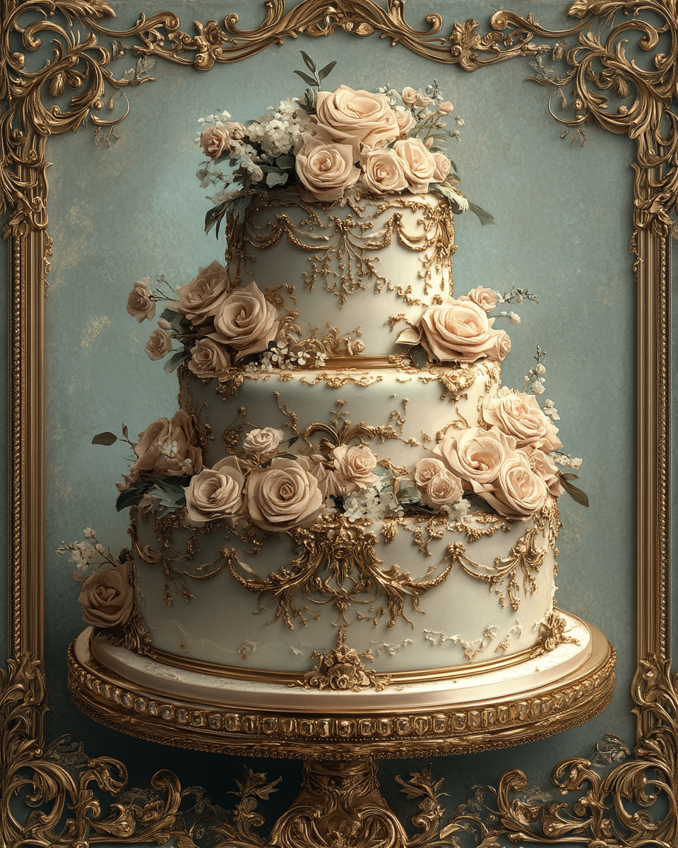 The Elegant Victorian Wedding Cake Design Book