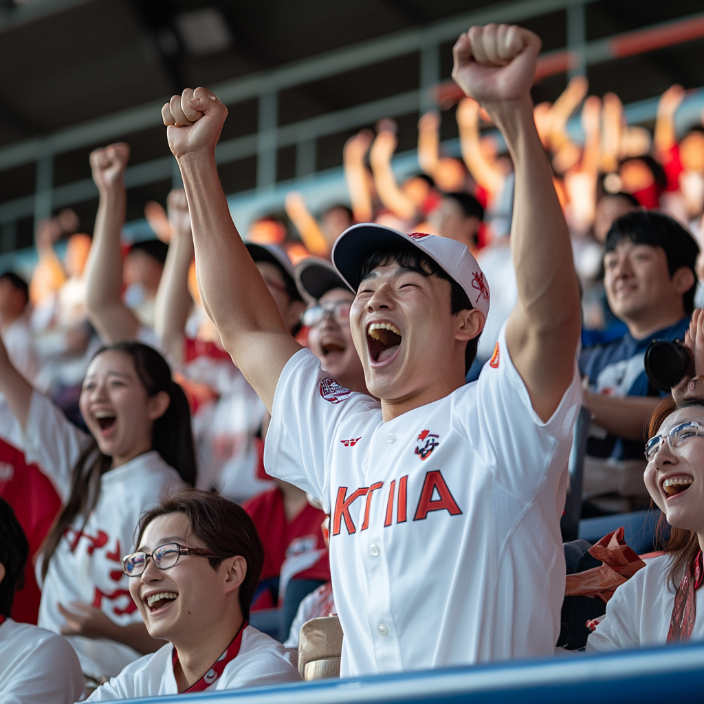 The Exciting Baseball Game at Gwangju Stadium