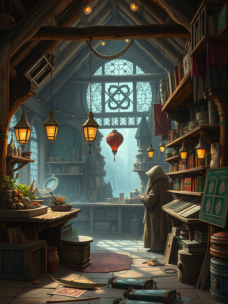 The Fancy Store in a Magical Land