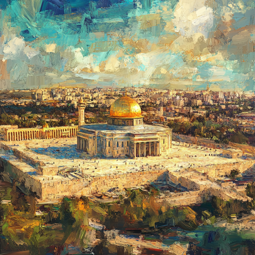 The Glorious Third Temple in Jerusalem