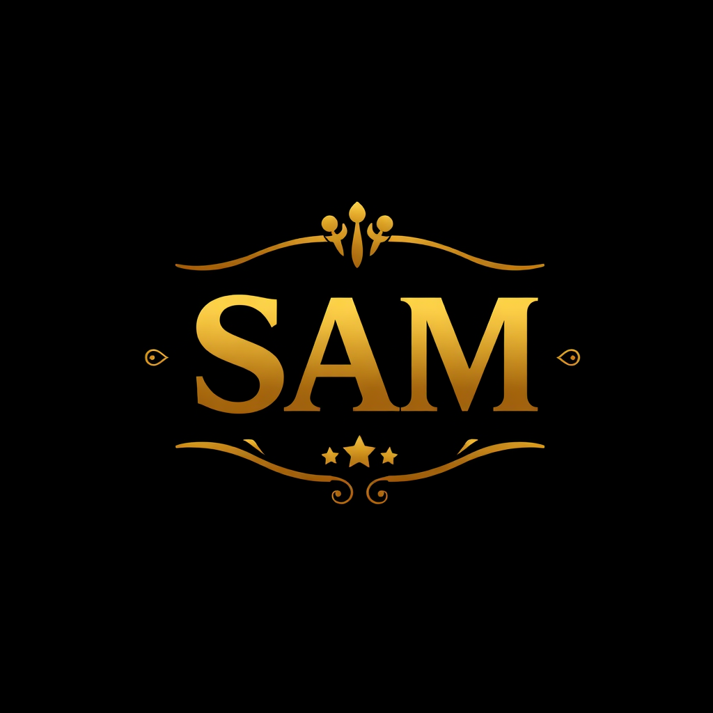 The Golden SAM Logo for Big Food