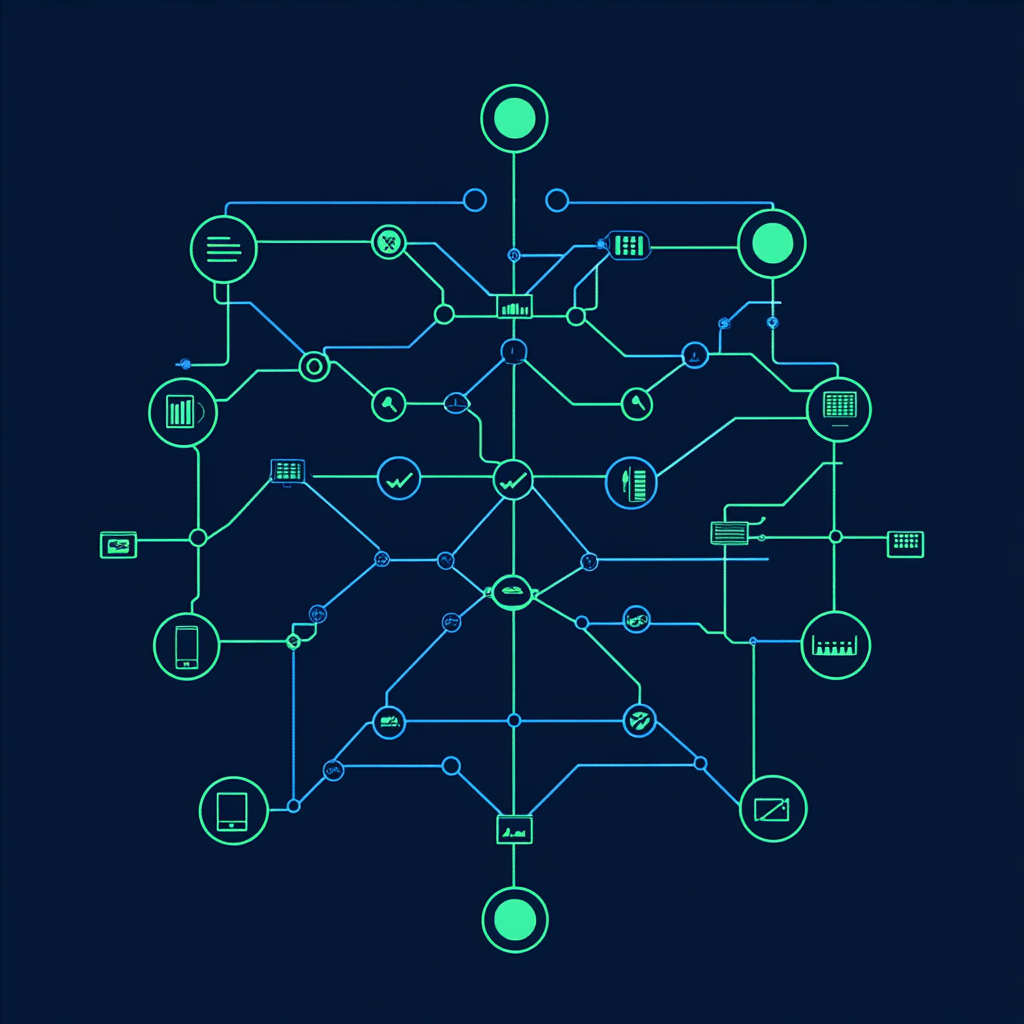 The Graphic Diagram of a Decision Model in 8K