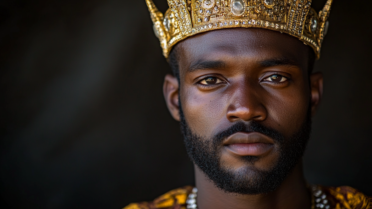 The Handsome Rwandan Prince Portrait