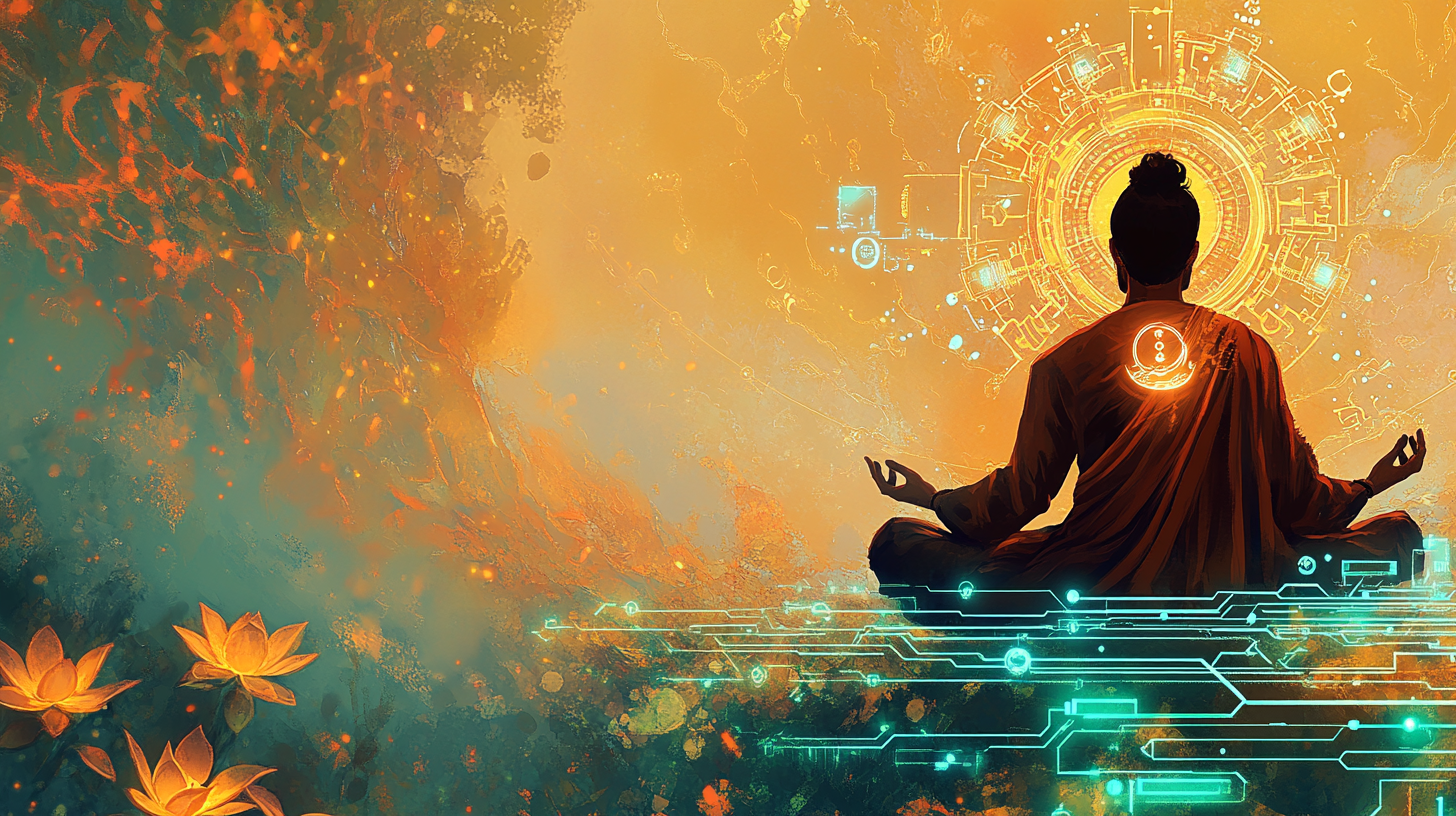 The Hindu Priest Meditates on AI Integration