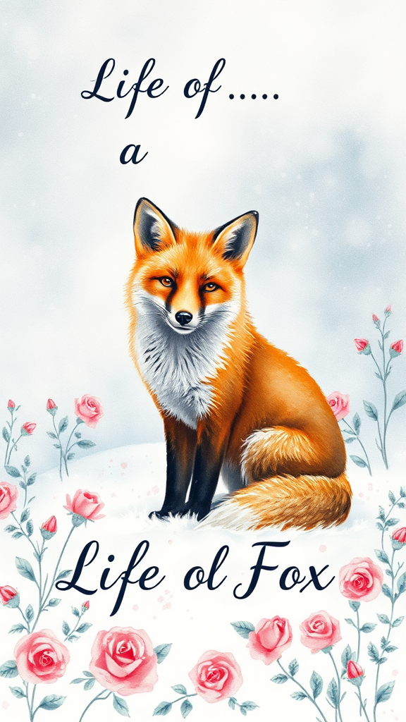 The Life of a Fox - A Vintage Snowy Field Adventure