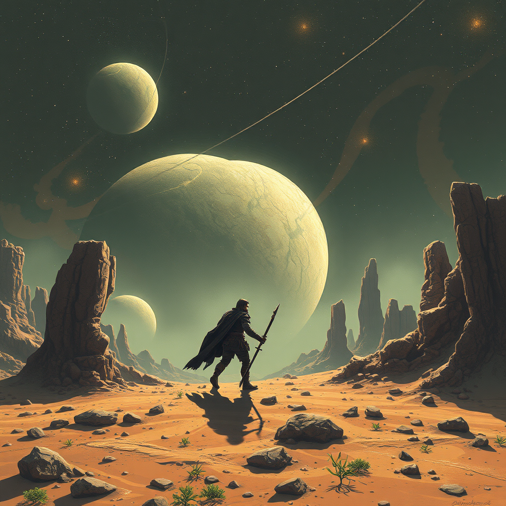 The Lone Warrior on a Distant Planet