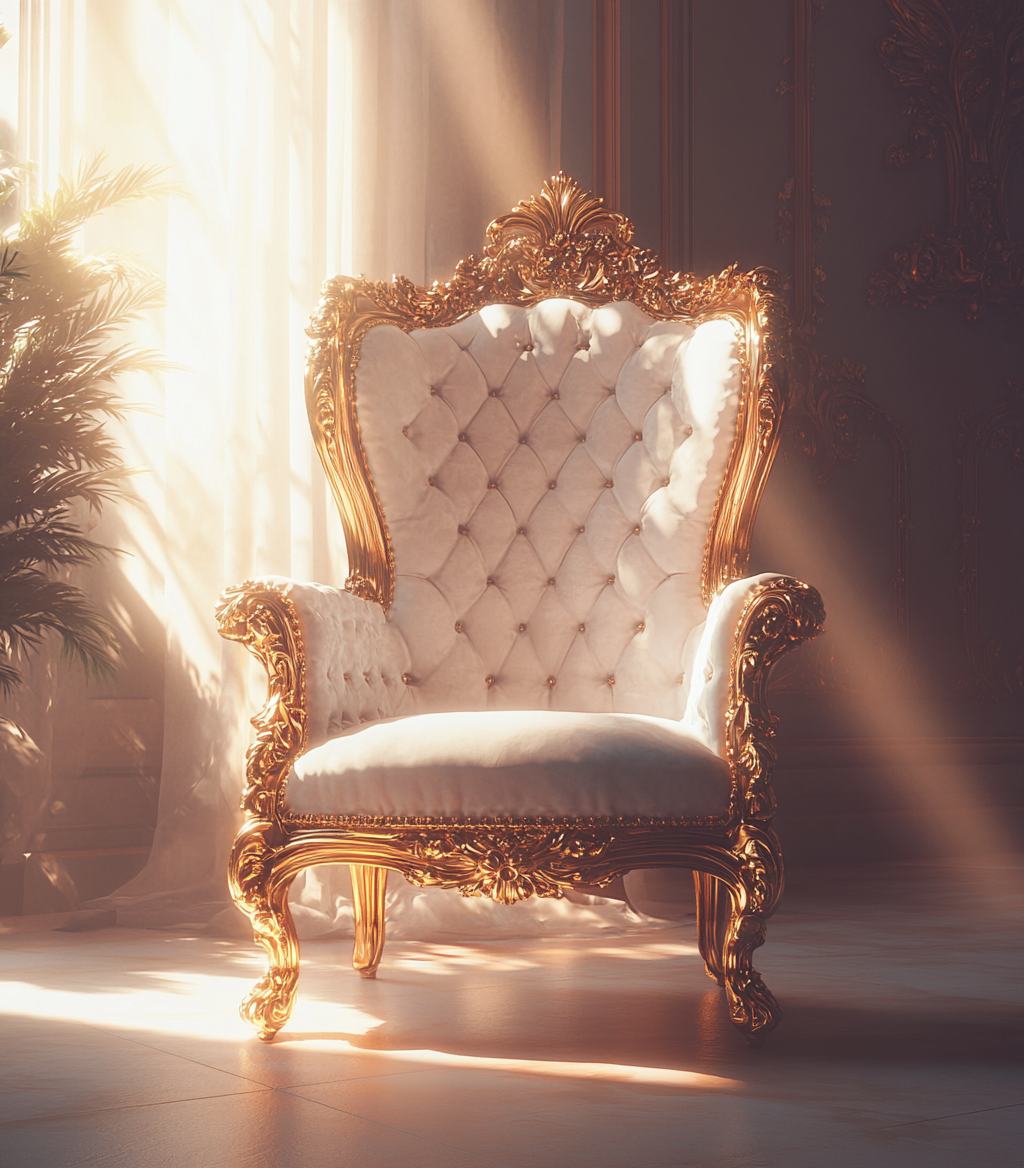 The Luxury Throne in Ethereal Light