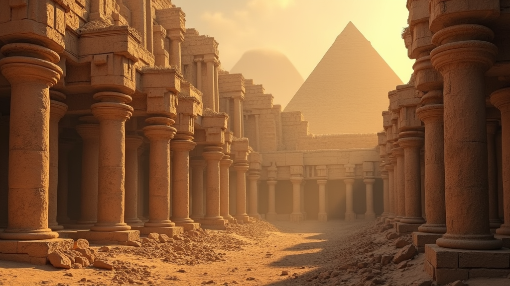 The Multidimensional City under the Pyramids