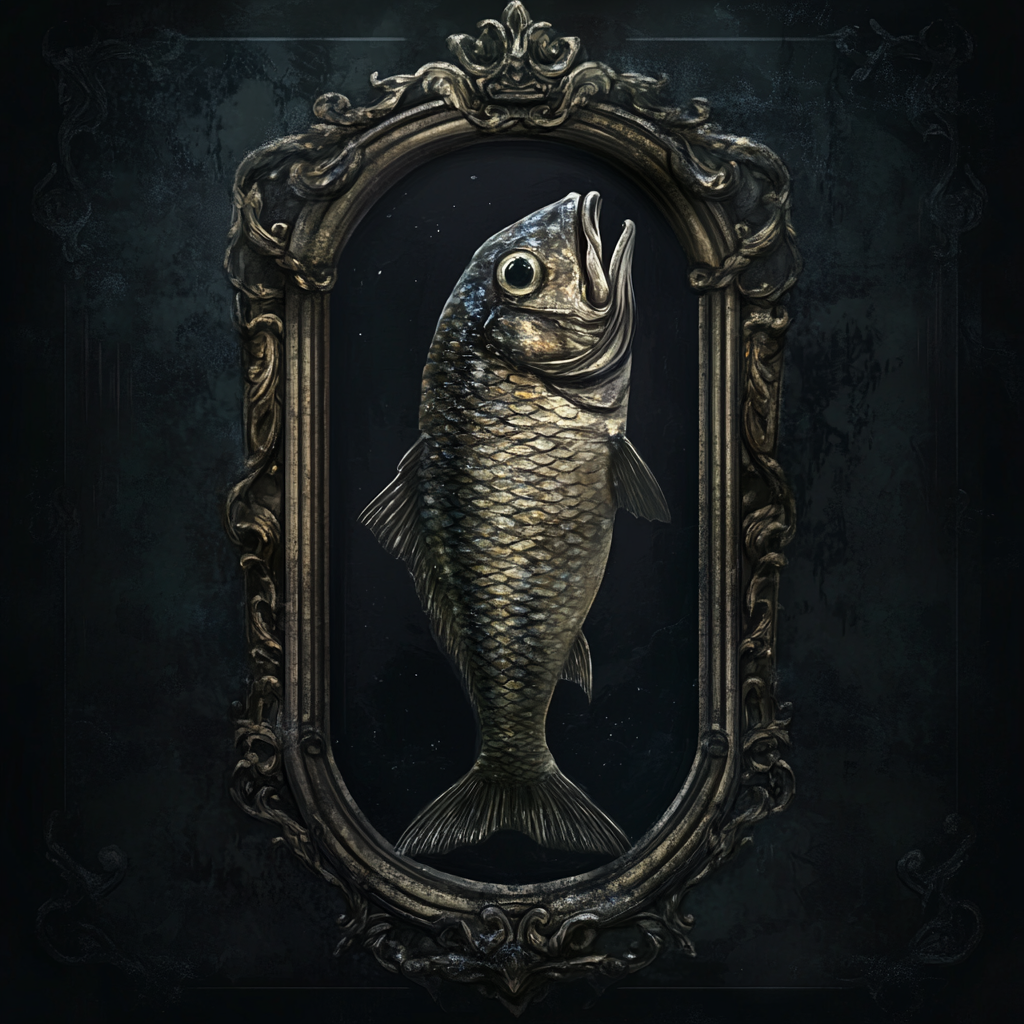 The Mysterious Sardine Tarot Card