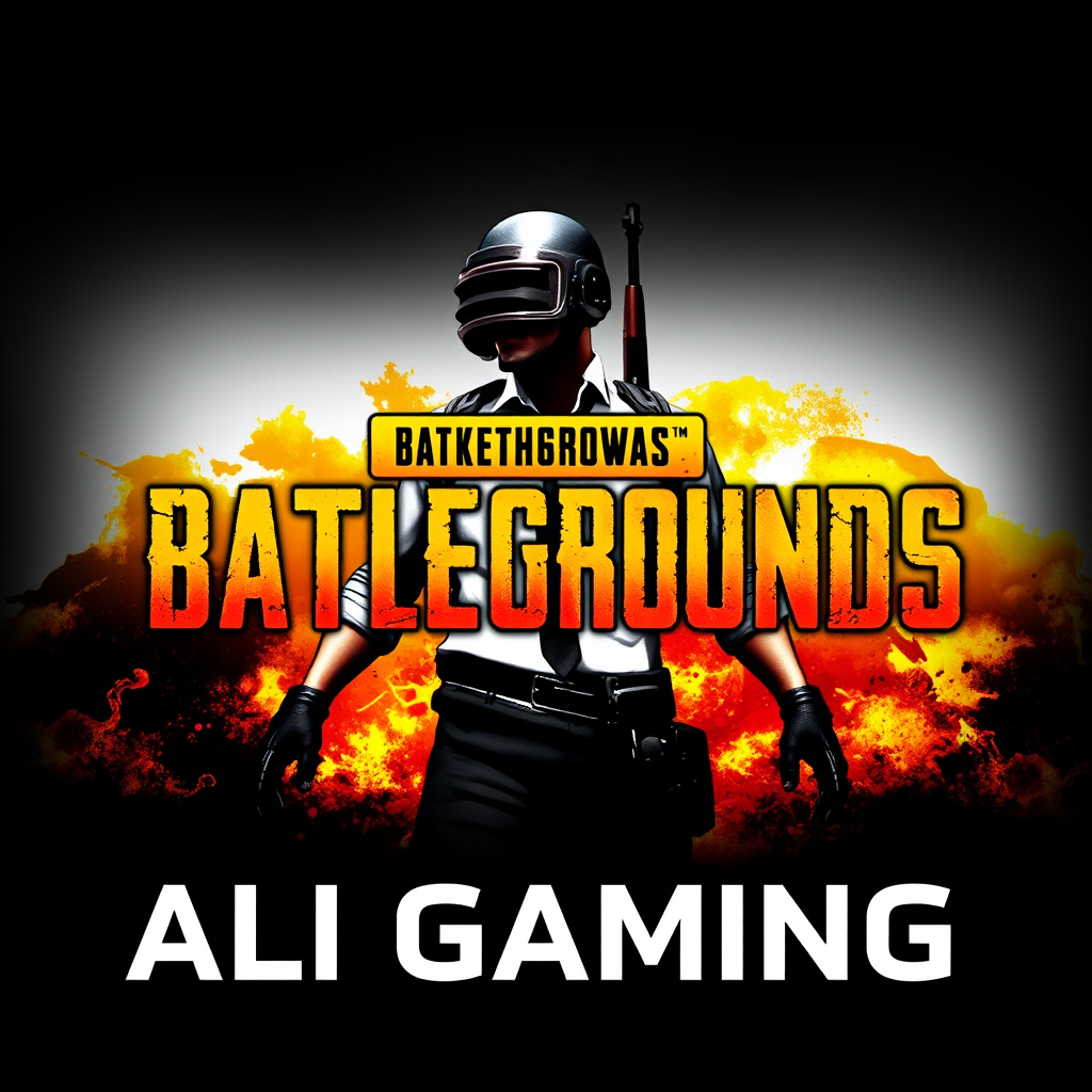 The PUBG logo with ALI GAMING text