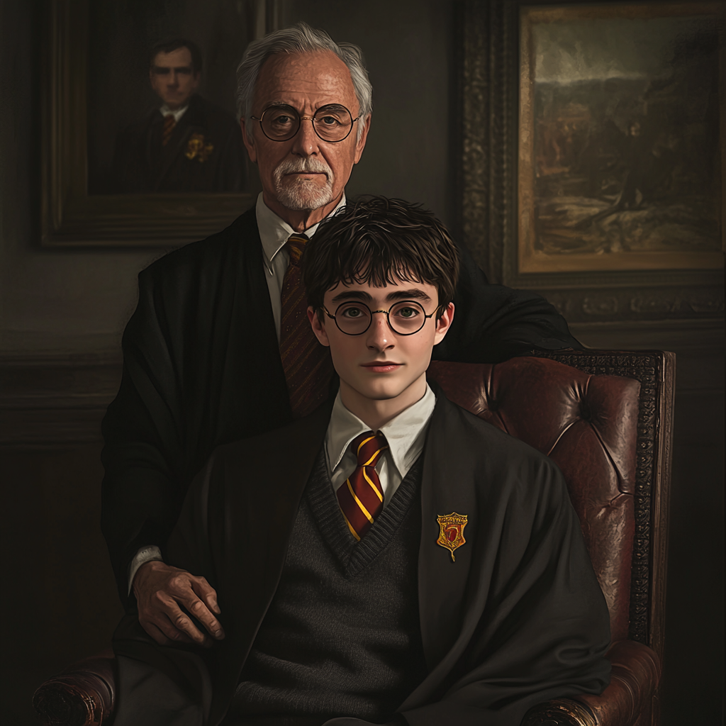 The Potter Family Portrait in Wizarding World