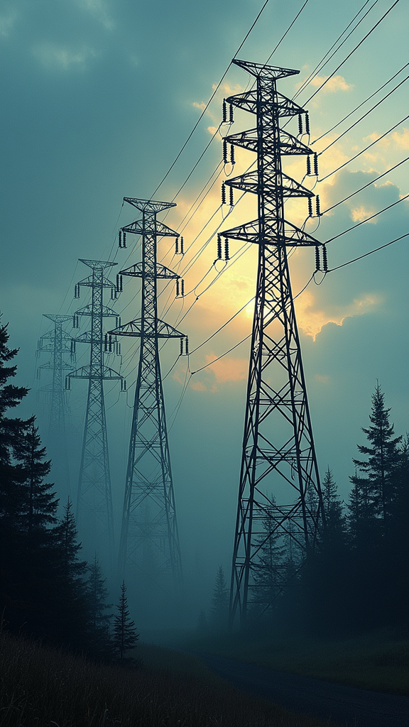 The Power Grid System Experiencing Glitches